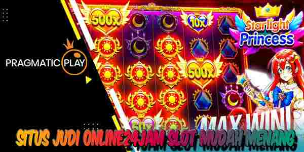 Situs Judi Online24Jam Slot Terpercaya Mudah Menang Starlight Princess